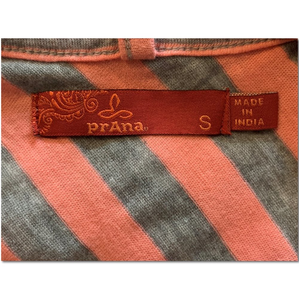 Prana Dress Sundress Red Ombre Striped High Low Red Size Small - Picture 5 of 6